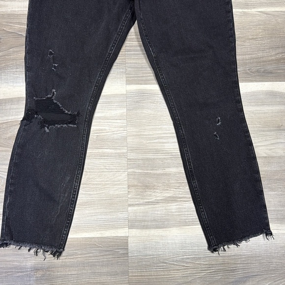 Abercrombie & Fitch Black Distressed Women's Jeans size 27 - Picture 3 of 8